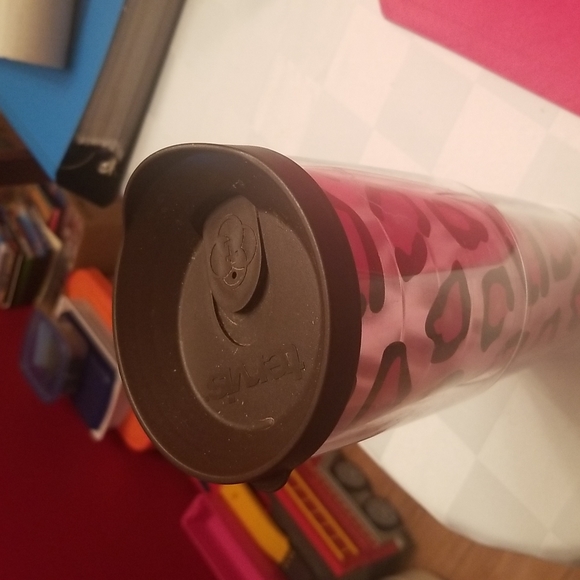 Pink Leopard Spotted Travel Cup - Picture 7 of 7